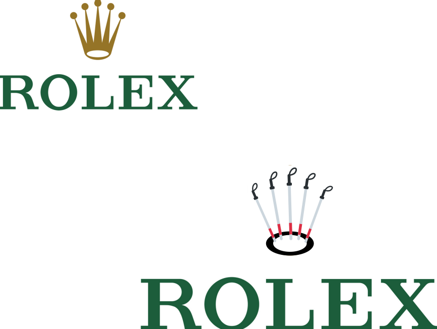 campagne fictive pour lutter contre le handicap logo Rolex